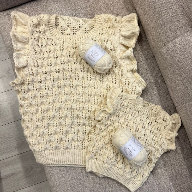 Garnpakke, Mini Stjernevest fra Unika i Sunday garn - KreStoffer