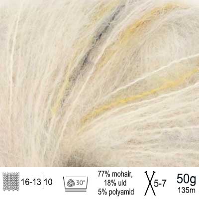 Ballerina Chunky Mohair garn fra Sandnes Garn Early spring