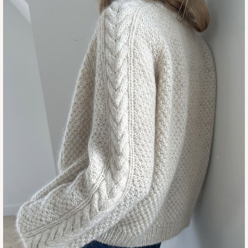 Strikkekit Siri Cardigan fra Le knit i KOS Garn fra Sandnes