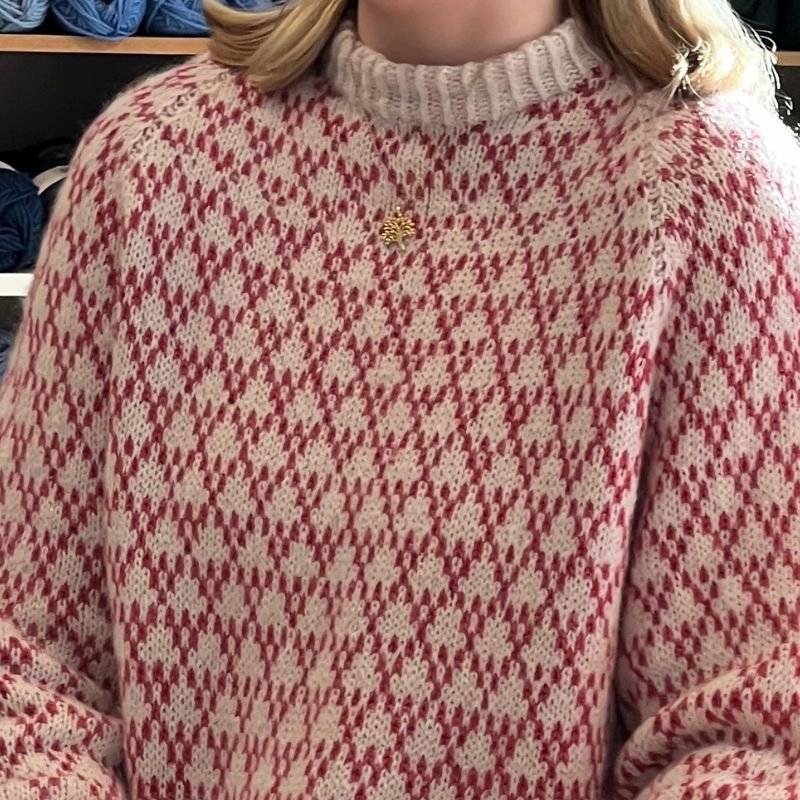 Garnpakke Spot Sweater fra Anne Ventzel i vores garnalternativ