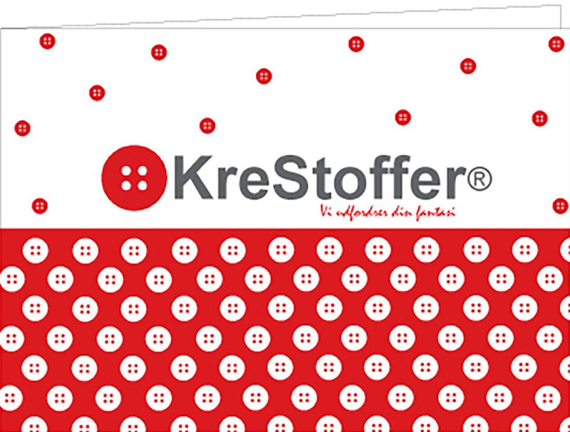 Gavekort til KreStoffers butik og webshop - KreStoffer