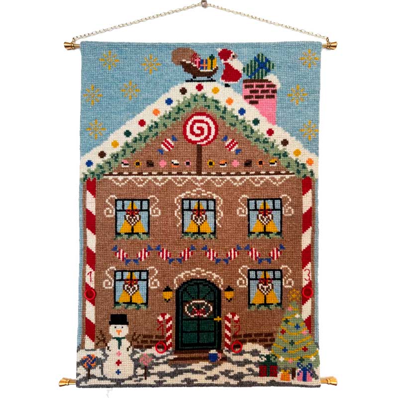 Broderikit Adventskalender 2039-7 fra Pomp Stitch