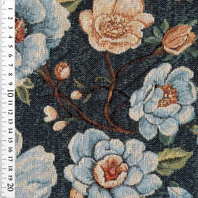 Gobelin med blomster grene