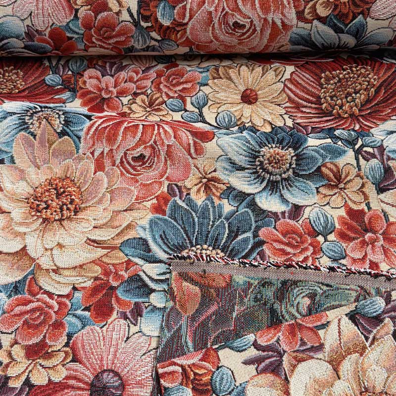 Gobelin med blomster