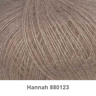 Hannah garn fra Permin Mocha