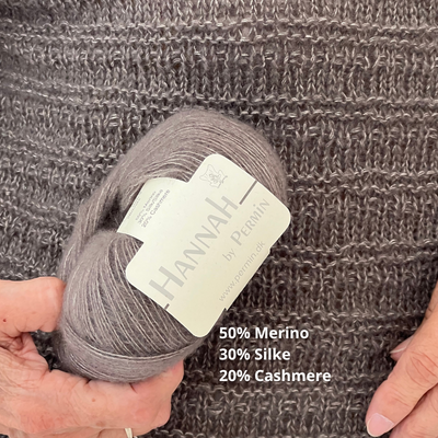 Strikkekit Hannah T-shirt fra Permin