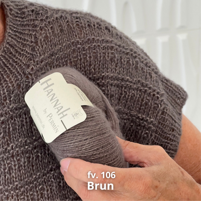 Strikkekit Hannah T-shirt fra Permin