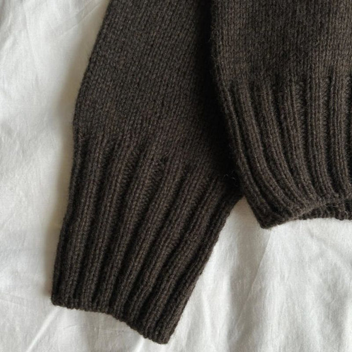 Hannah Sweater O-Neck fra PetiteKnit (Opskrift i fysisk papirudgave)