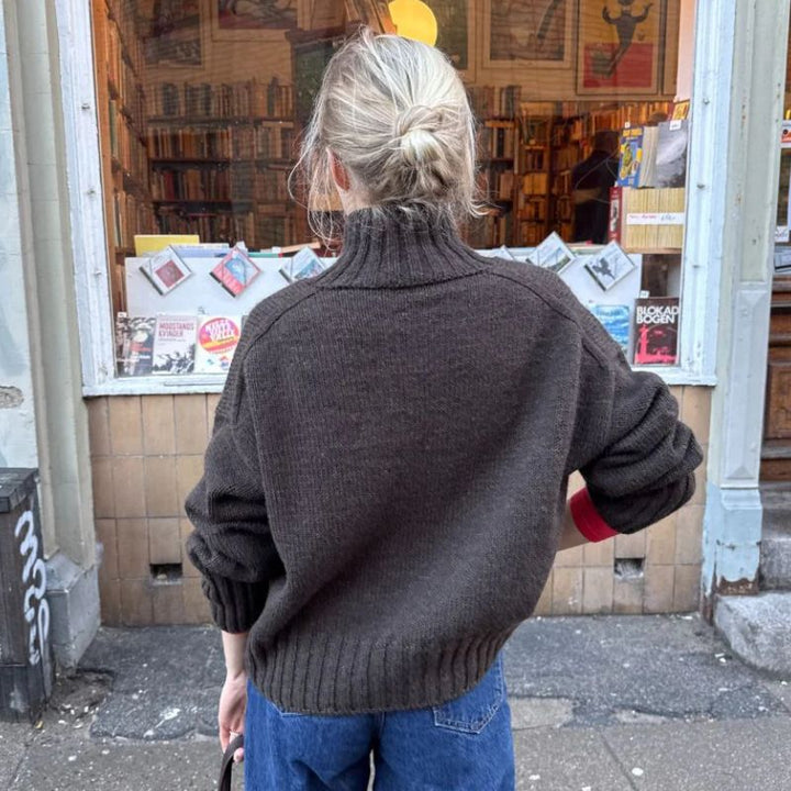 Hannah Sweater O-Neck fra PetiteKnit (Opskrift i fysisk papirudgave)
