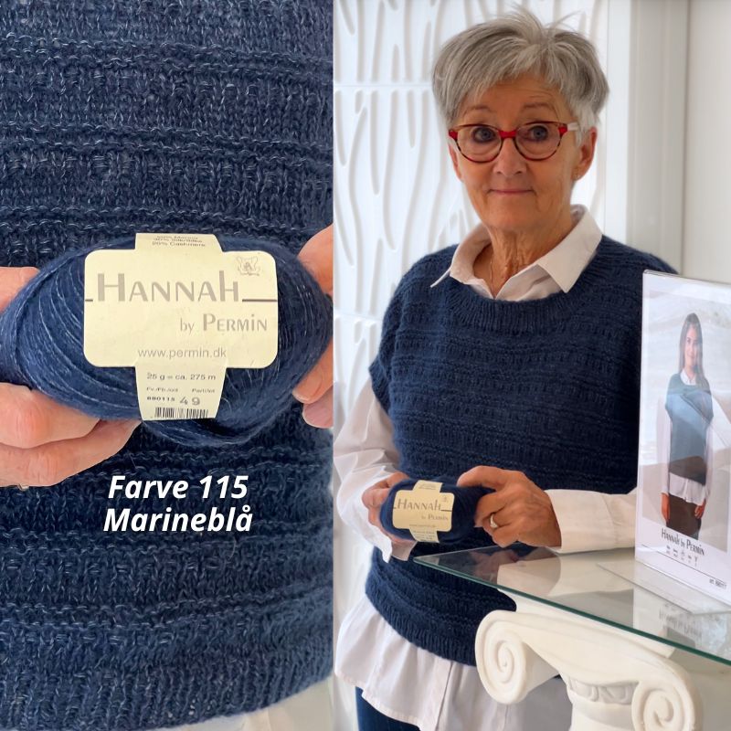 Strikkekit Hannah T-shirt fra Permin