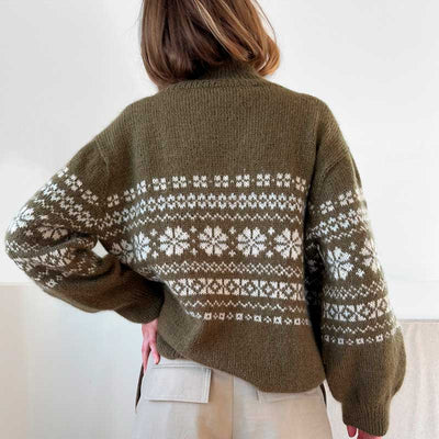 Harriet sweater fra Le Knit (Opskrift i fysisk papirudgave) - KreStoffer