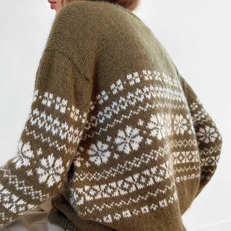Harriet sweater fra Le Knit (Opskrift i fysisk papirudgave)