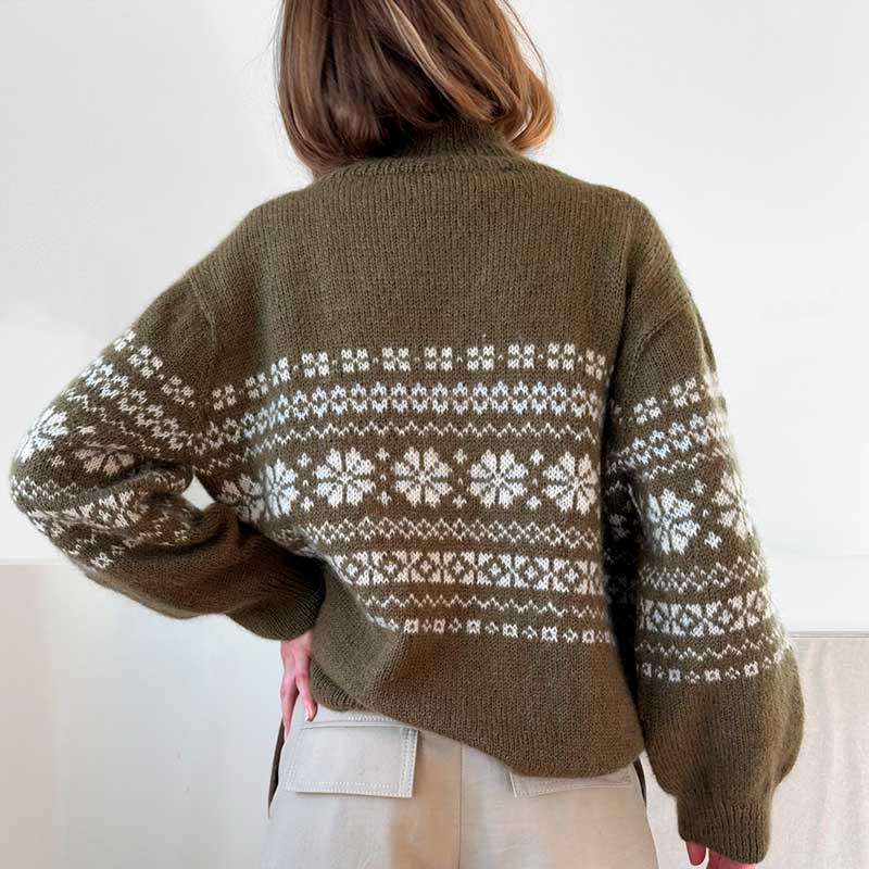 Harriet sweater fra Le Knit (Opskrift i fysisk papirudgave)