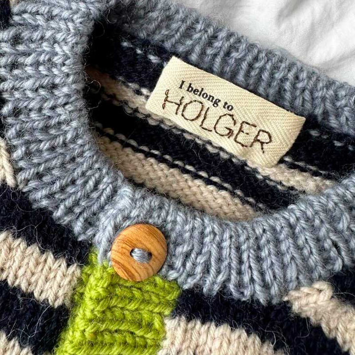 Holger Cardigan fra PetiteKnit (Opskrift i fysisk papirudgave)