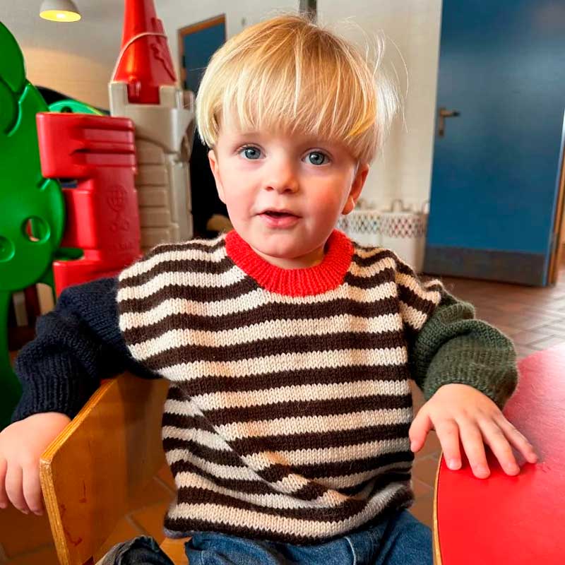 Holger Sweater fra PetiteKnit (Opskrift i fysisk papirudgave)