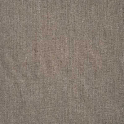 Ensfarvet grov hør mørk beige