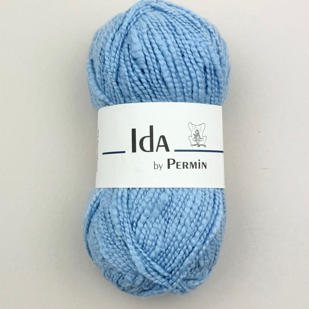 Ida garn fra Permin Chambray blå