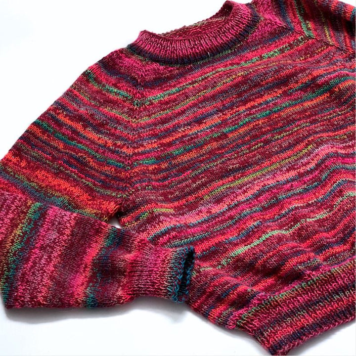 Strikkekit Ingen Dikkedarer sweater i Sunday &amp; Mille Colori