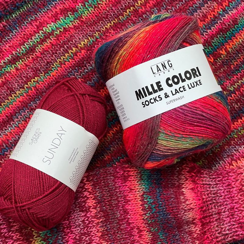 Strikkekit Ingen Dikkedarer sweater i Sunday &amp; Mille Colori