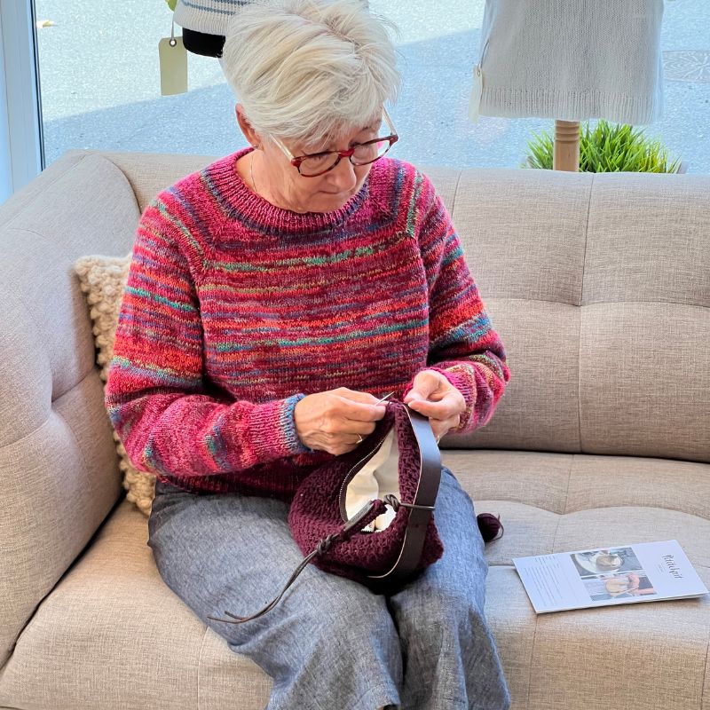 Strikkekit Ingen Dikkedarer sweater i Sunday &amp; Mille Colori