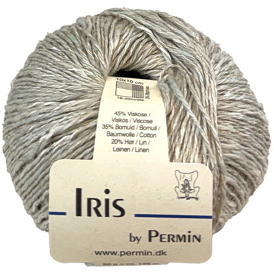 Iris garn fra Permin Cool mint