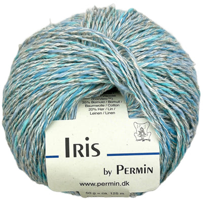 Iris garn fra Permin Blå lagune