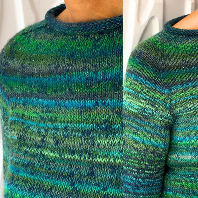 Strikkekit Ivy Blouse fra PetiteKnit i Sunday og Mille Colori