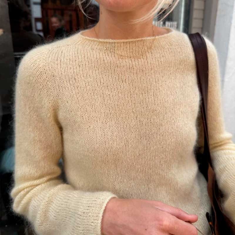 Ivy Blouse fra PetiteKnit (Opskrift i fysisk papirudgave)