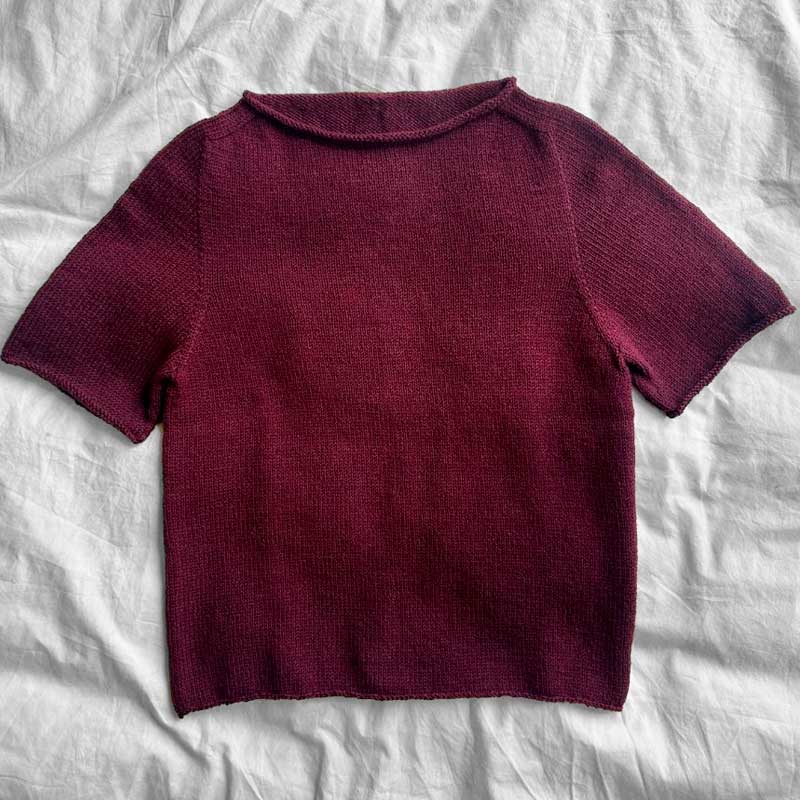 Strikkekit Ivy Tee fra PetiteKnit i Tynd Line garn