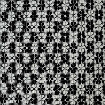 Jacquard med blomster - KreStoffer