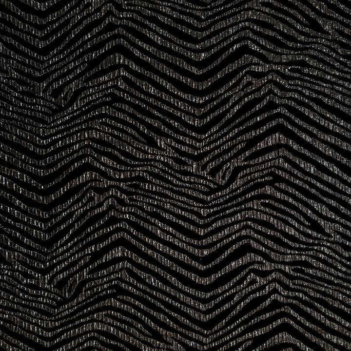 Jacquard med lurex zebra striber