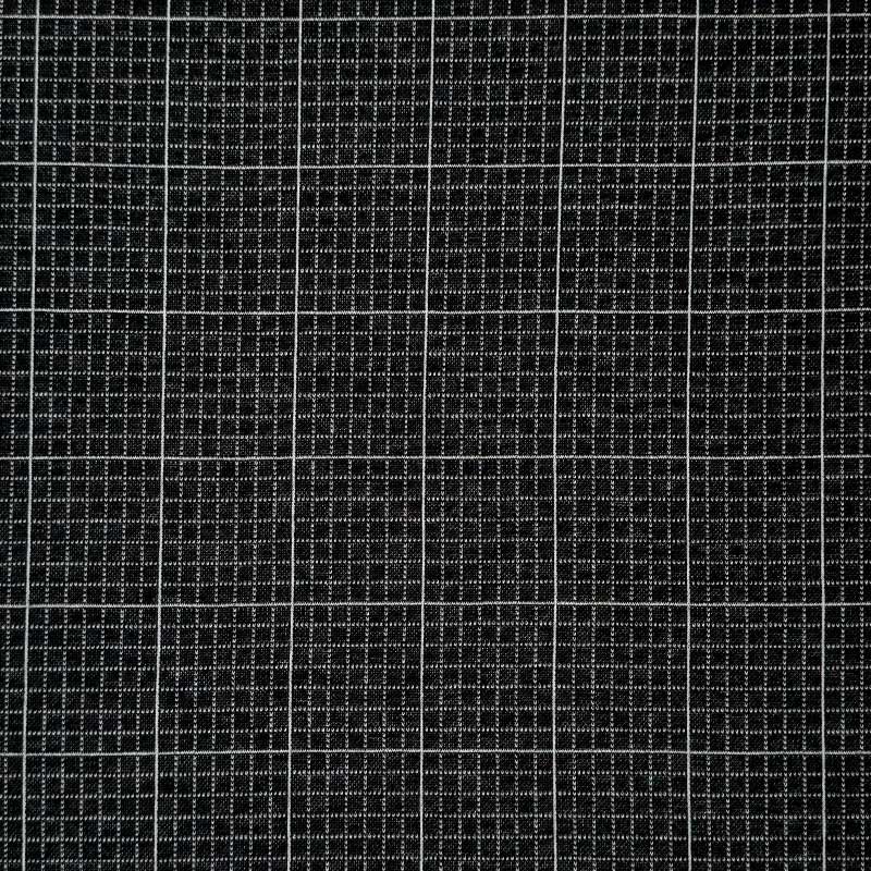 Jacquard strik med små tern - KreStoffer