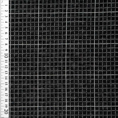 Jacquard strik med små tern - KreStoffer