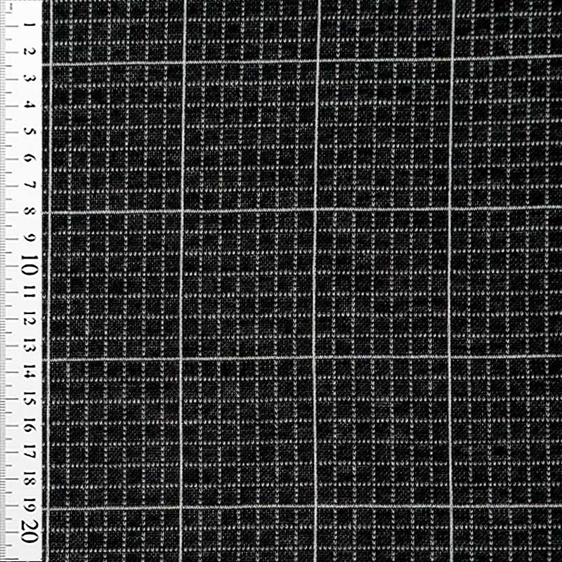 Jacquard strik med små tern - KreStoffer