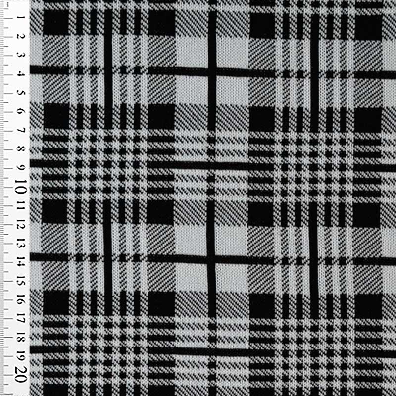 Jacquard strik med tern