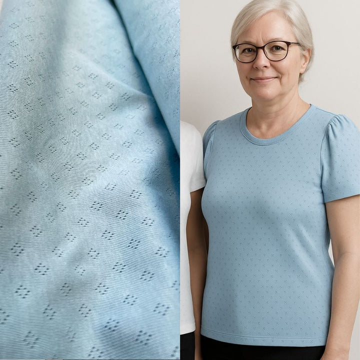 Line2Line B1265 T-shirt med pufærmer