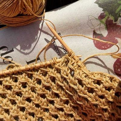 Strikkekit Juno Bag fra PetiteKnit i Crealino garn