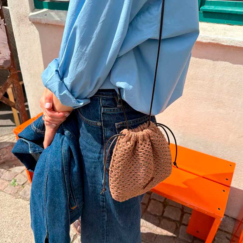 Juno Satchel fra PetiteKnit (Opskrift i fysisk papirudgave)