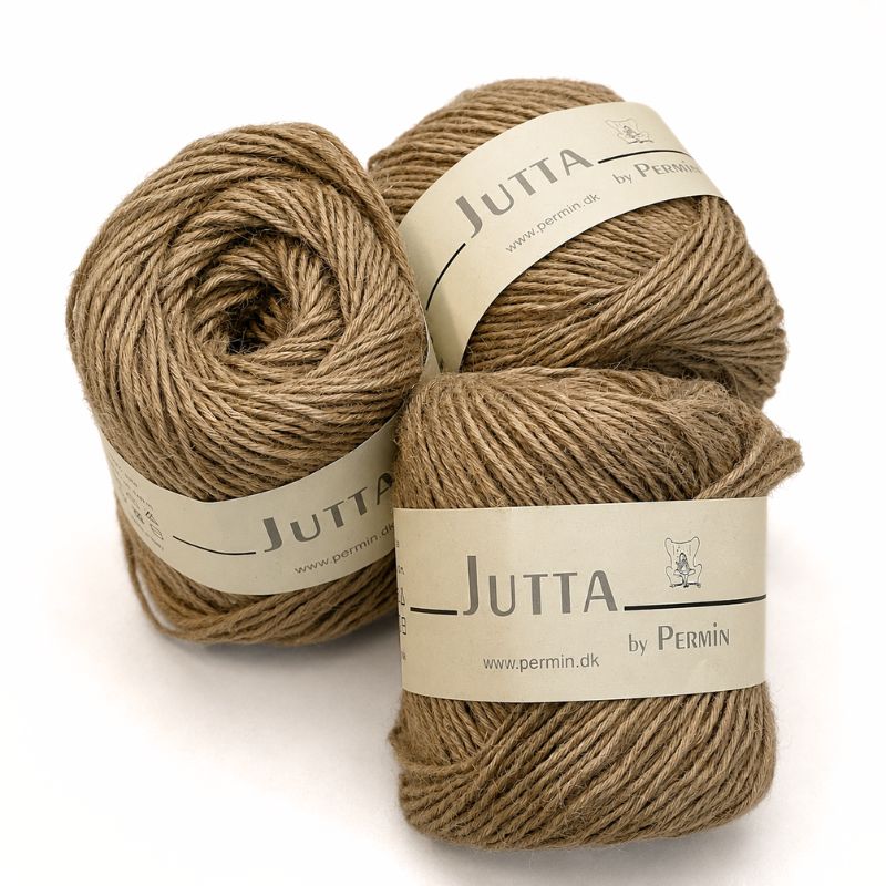 Jutta garn fra Permin i 100% jute