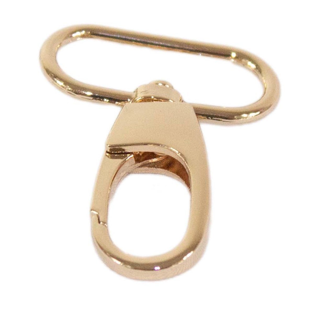 Karabinhage 40 mm guld