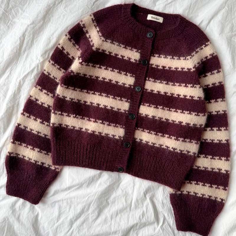 Key cardigan fra PetiteKnit (Opskrift i fysisk papirudgave)