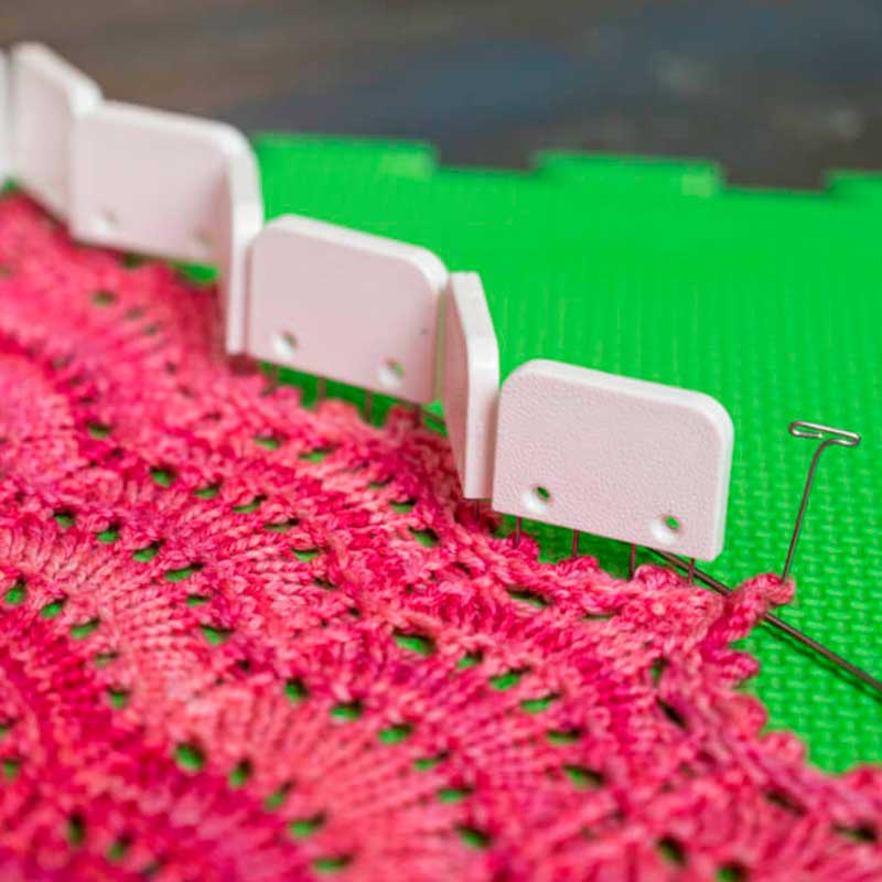 Strikkeblokker fra KnitPro i hvid