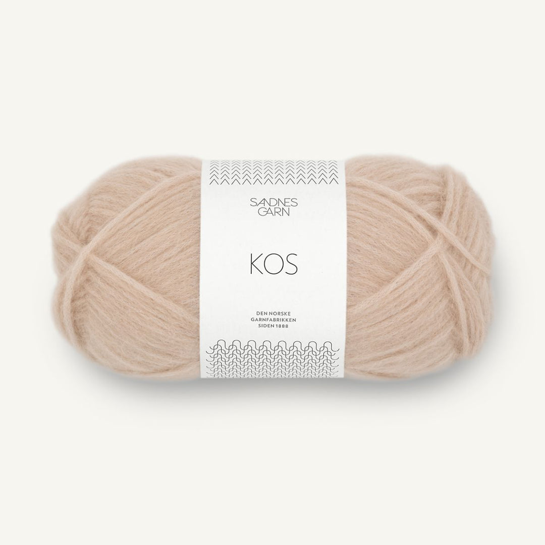 KOS garn fra Sandnes Garn Beige