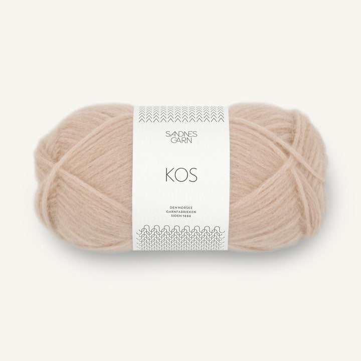KOS garn fra Sandnes Garn Beige