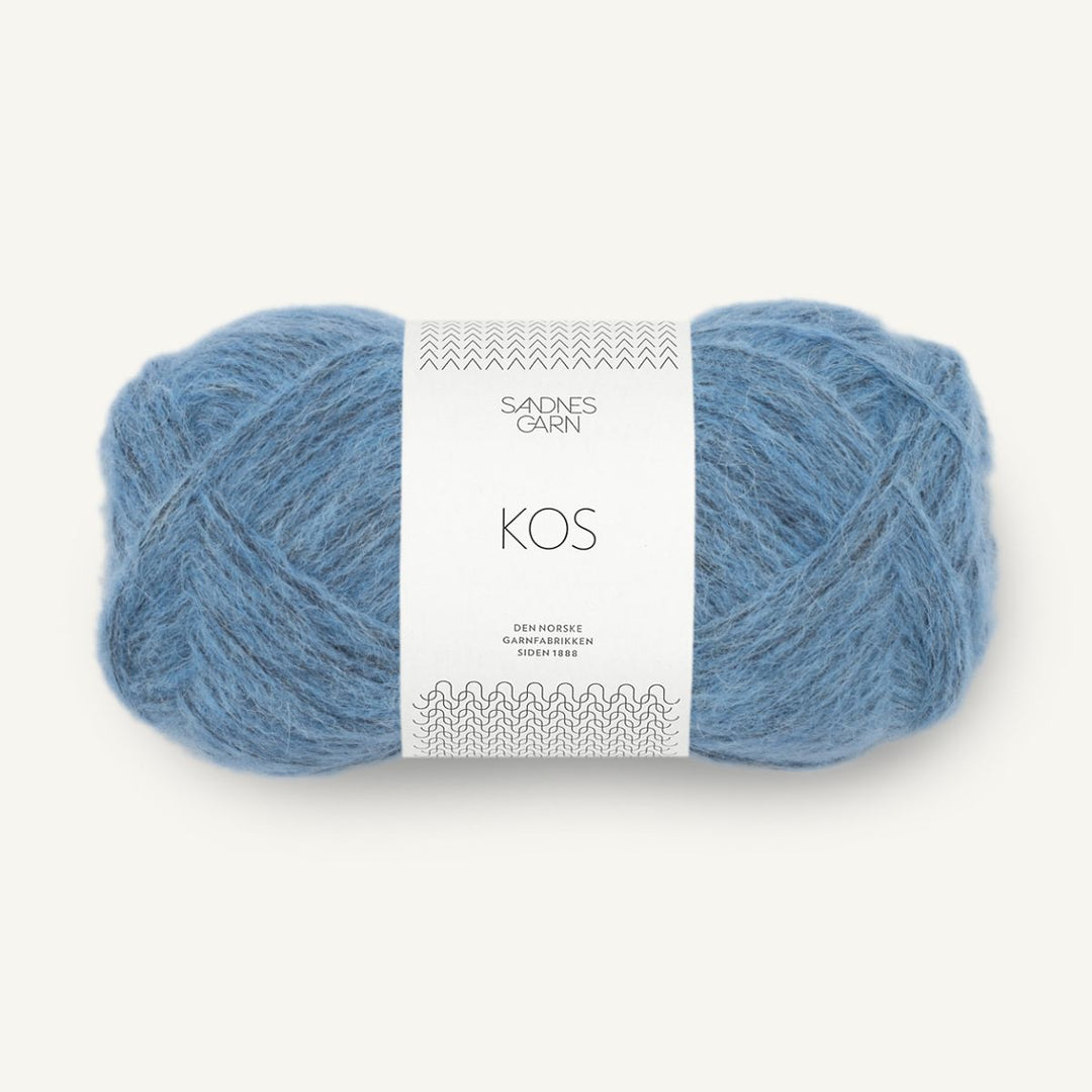 KOS garn fra Sandnes Garn Dutch blue
