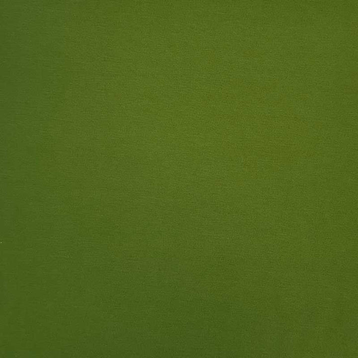 Kraftig ensfarvet viscose jersey avokado