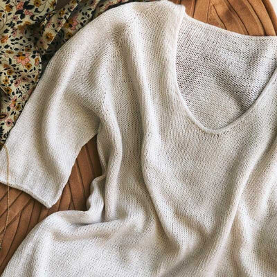 Kumulus Tee fra PetiteKnit (Opskrift i fysisk papirudgave) - KreStoffer