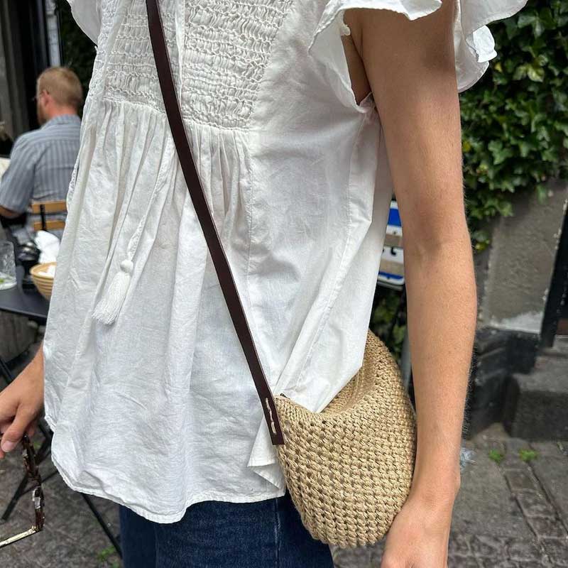 Læderrem til Florence Bag fra PetiteKnit