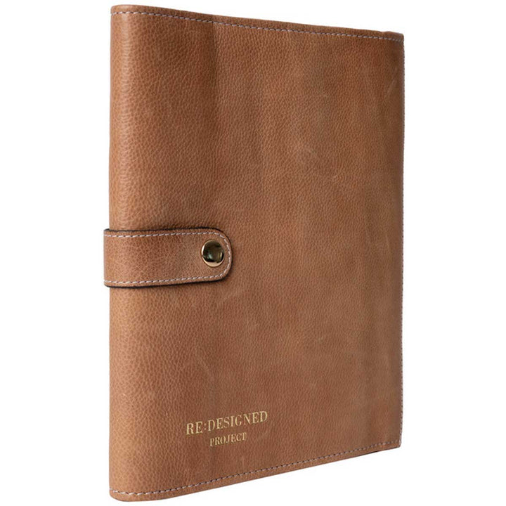 Læder etui project 14 fra RE:DESIGNED i beige