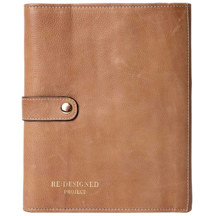 Læder etui project 14 fra RE:DESIGNED i beige